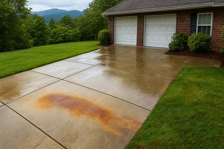 Rust Stains on Concrete in Macomb Township, MI: Causes, Professional Rust Removal, and Prevention