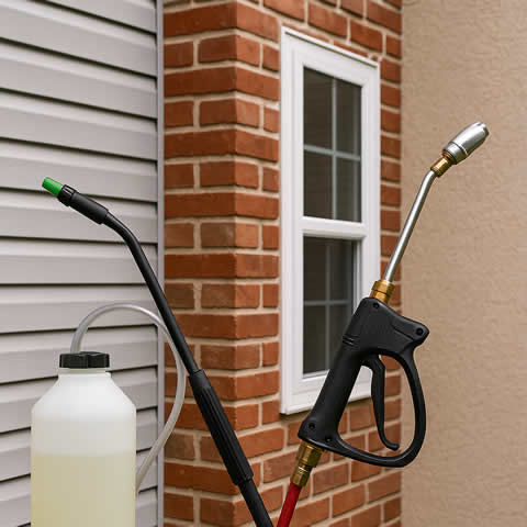 Soft Washing vs Pressure Washing: Safest Choice for Vinyl, Brick & Stucco