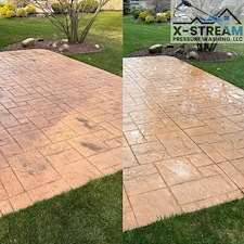 Stamped-Concrete-Patio-Pressure-Washing-in-Macomb-Township-MI 0